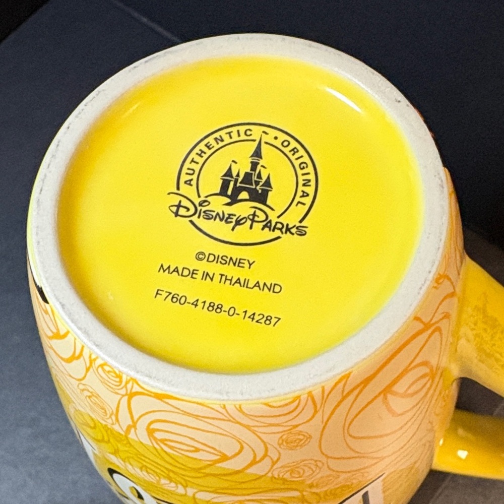 PAIR of Disney Princess Character Mugs — Blue & Yellow Interiors - set of 2 - Picture 11 of 11